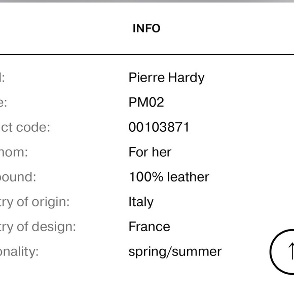 Pierre Hardy Blue and Black Mules with Red Insole - Picture 11 of 11